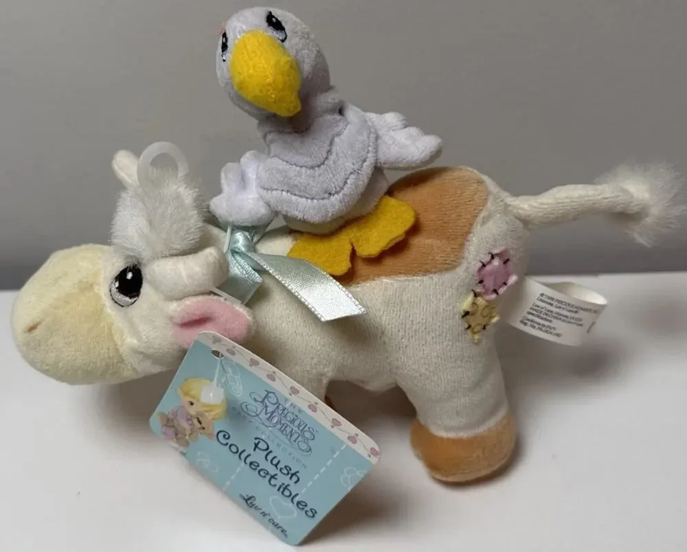 1999 Precious Moments Plush Cow Goose Luv N Care Baby Collection NWT Tag